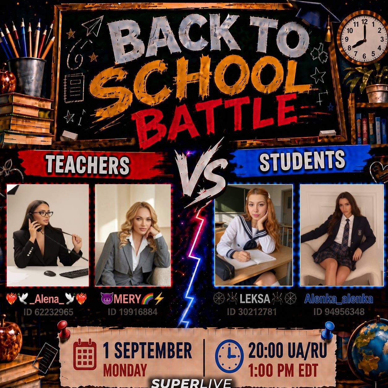 🕸️🕷️LEKSA🕷️🕸️ from RU on SuperLive