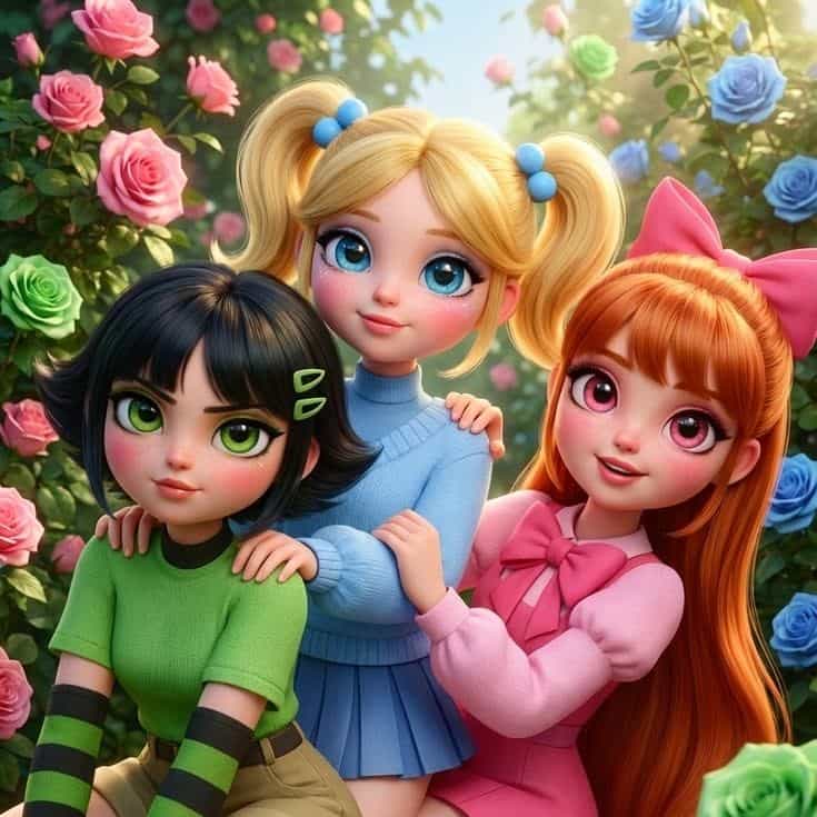 Trio girls