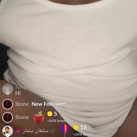 Finey from NG on Tango Live