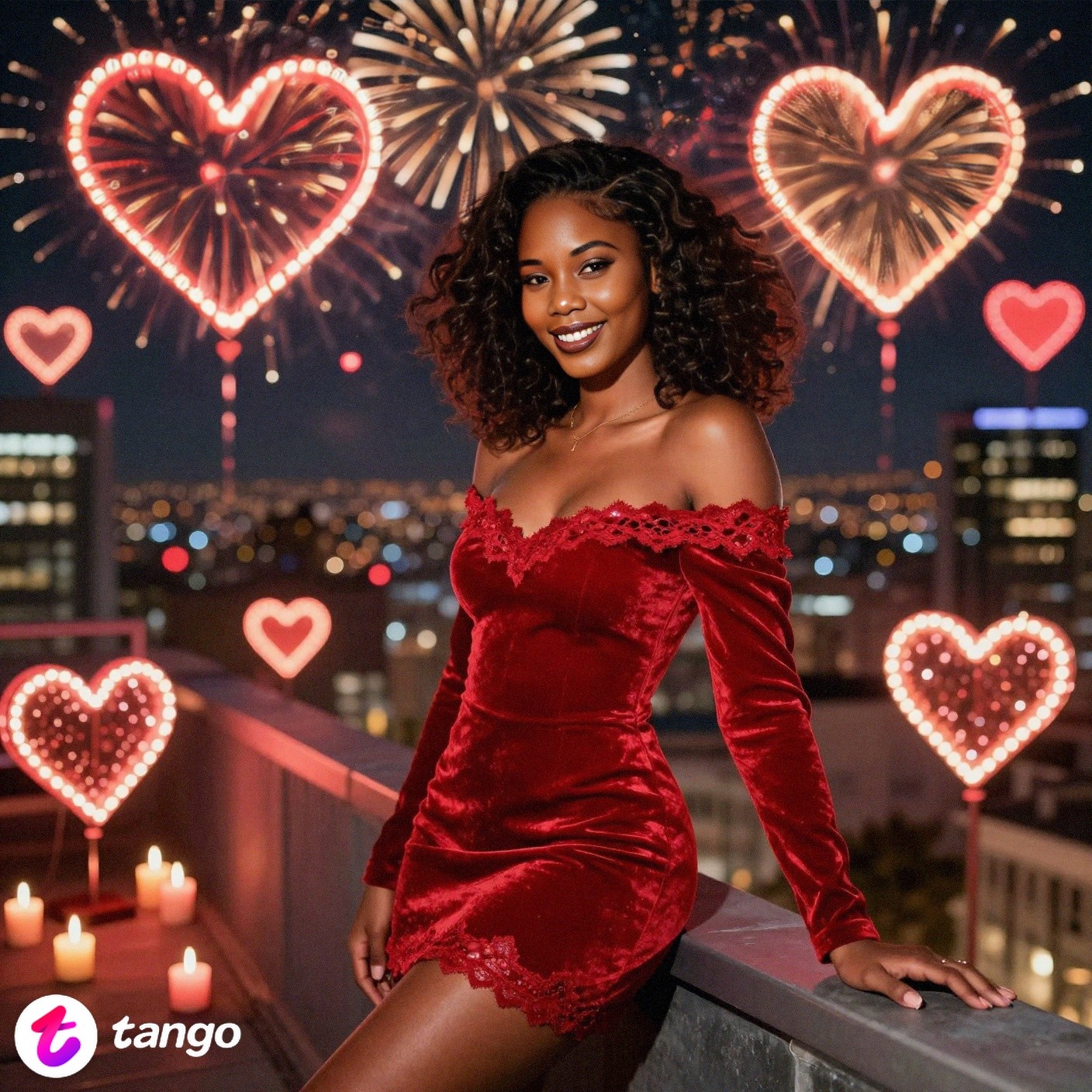 Maria from MG on Tango Live