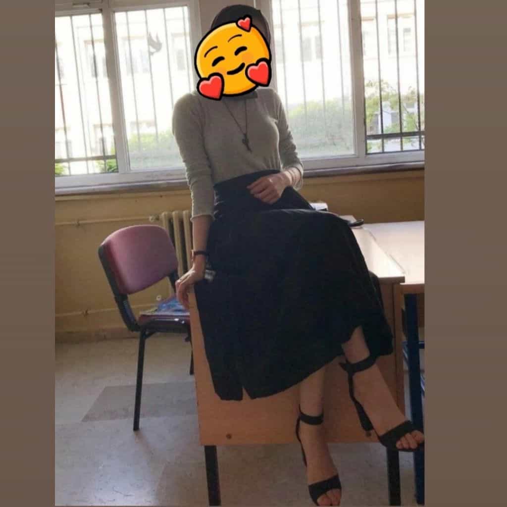 Türbanli hanım Ankara reel