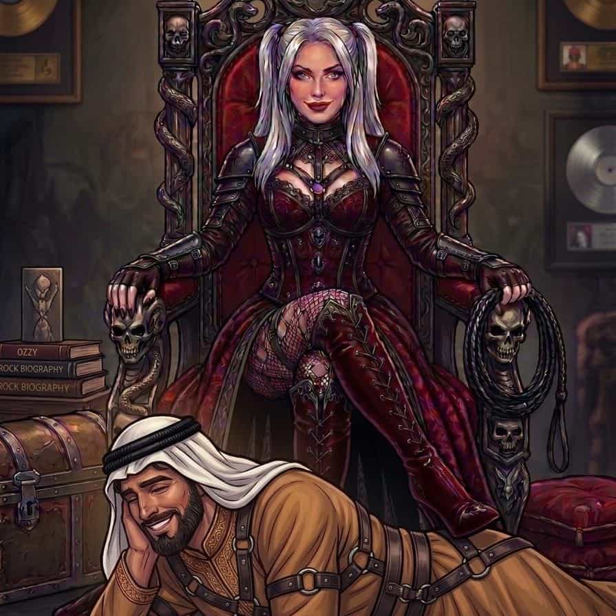 ملكة🤏🏻🦐 Mistress 🦮👑🕌Girl