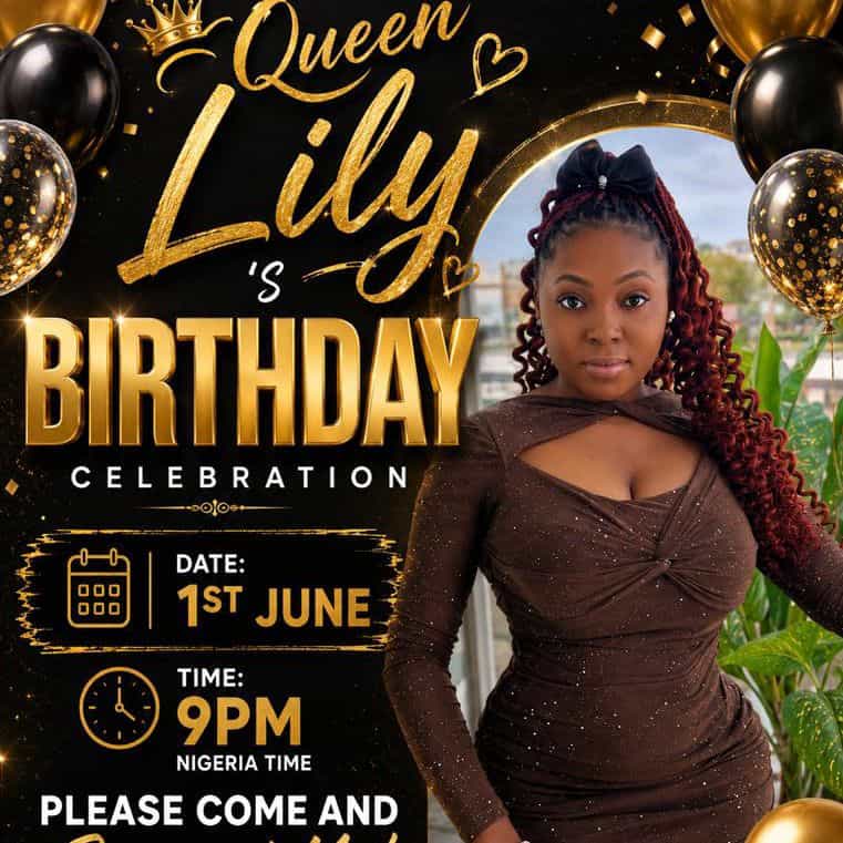 Queenlily 1st June