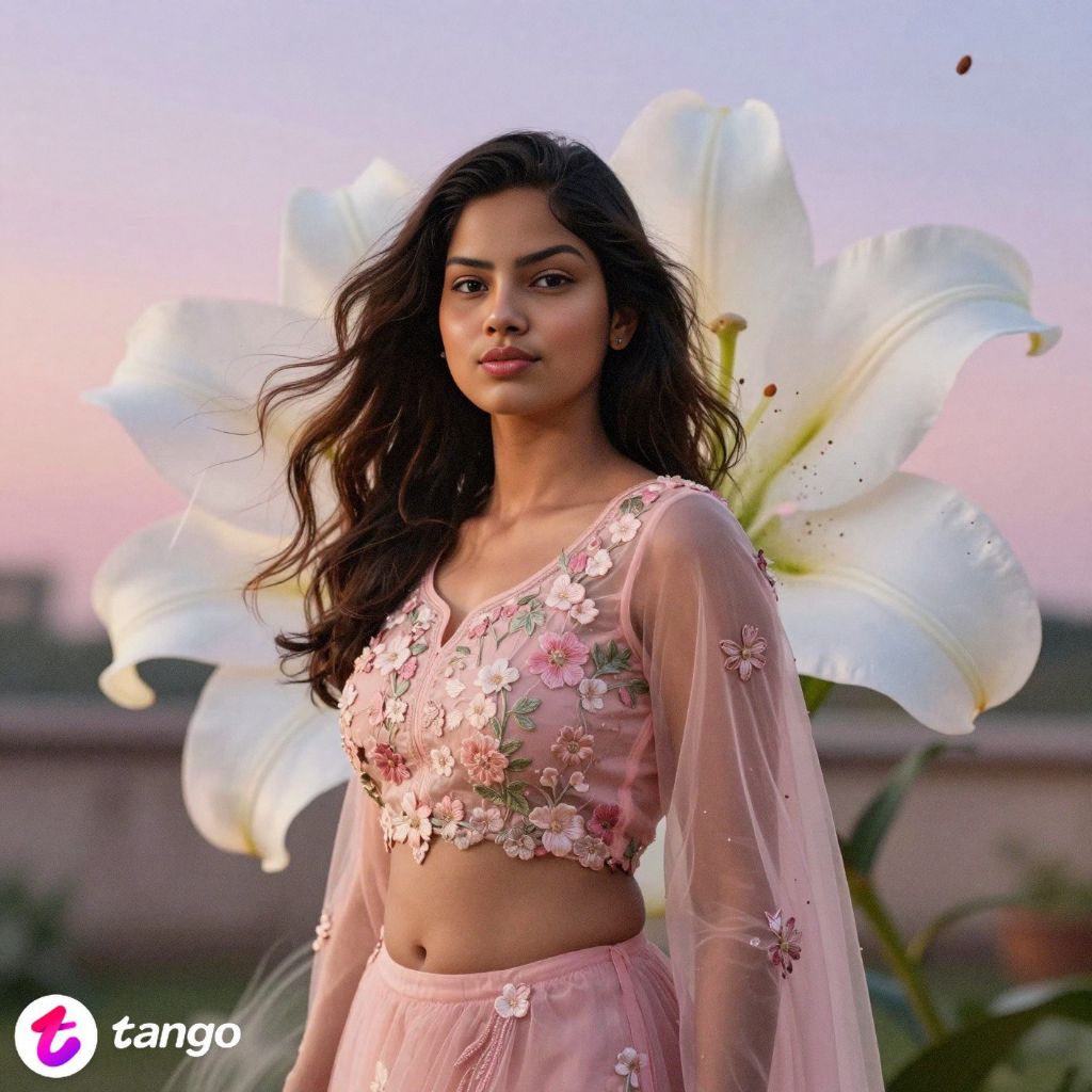 🧿 2.0 glamour girl 🤍 from IN on Tango Live