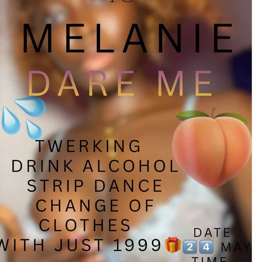 31st may Melanie 💋 2milli🔱