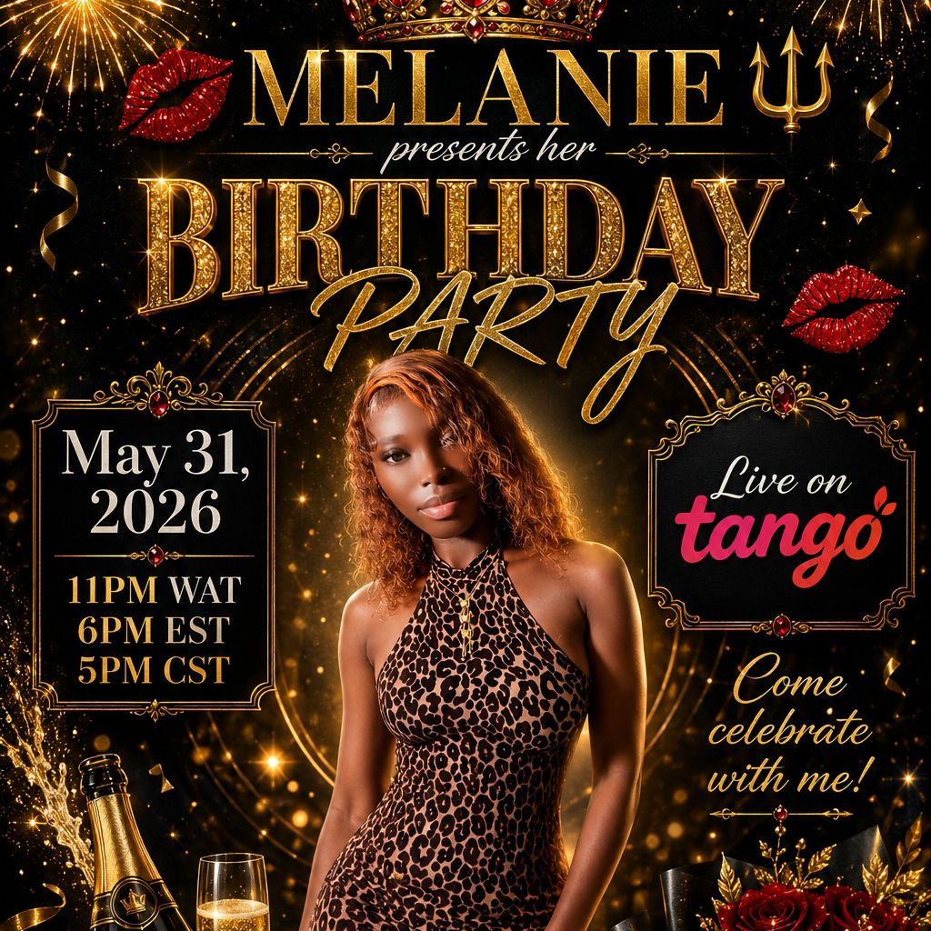 MELANIE 💋 2milli🔱 from NG on Tango Live