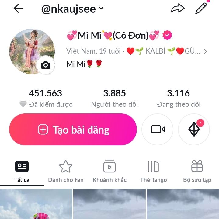 Mimi🤩 from VN on Tango Live
