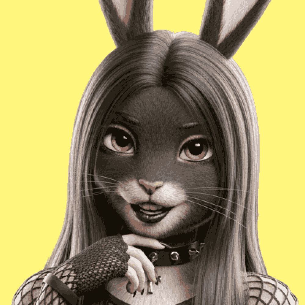 Goth Bunny from UA on Tango Live