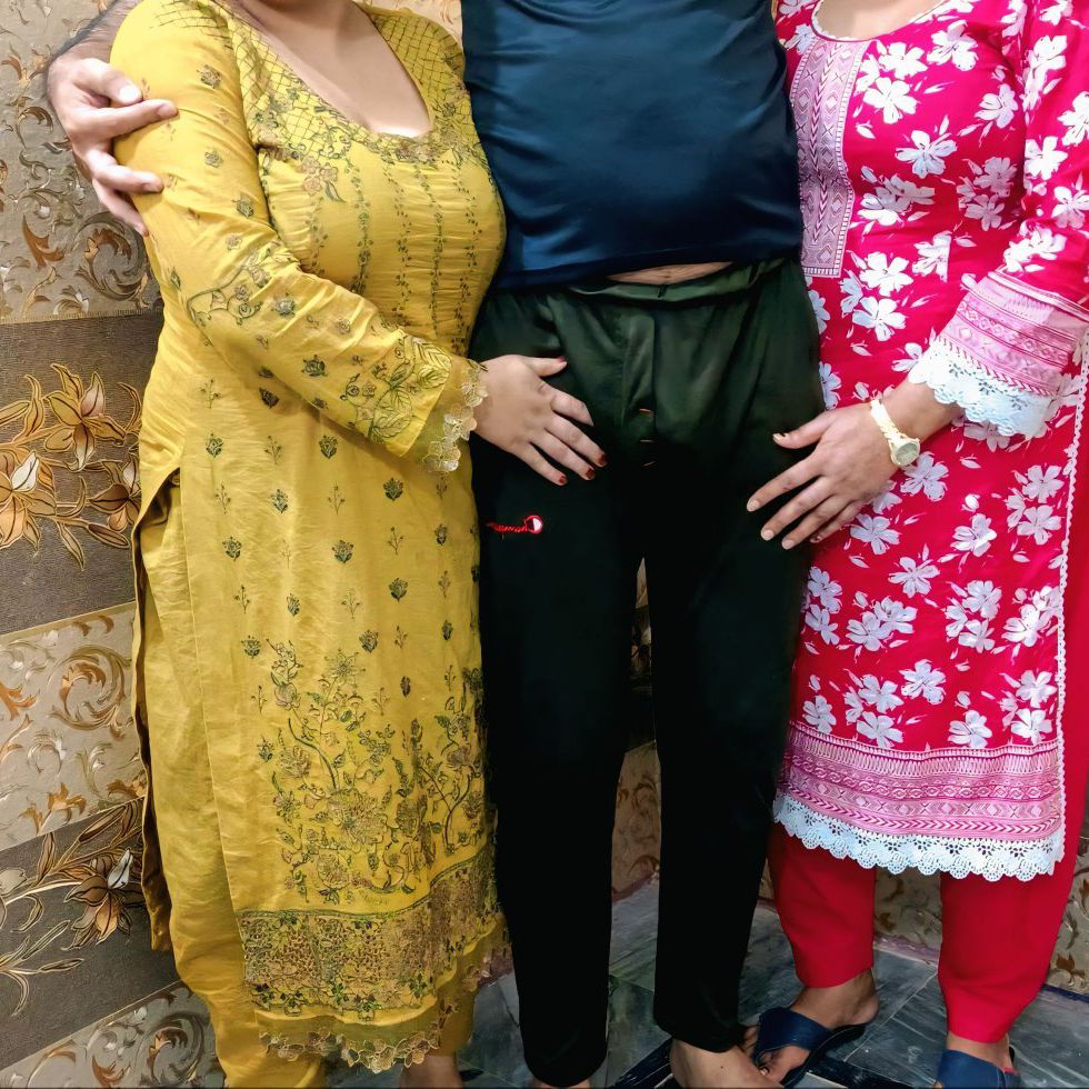 Cute Girl and Babhi With Boy
