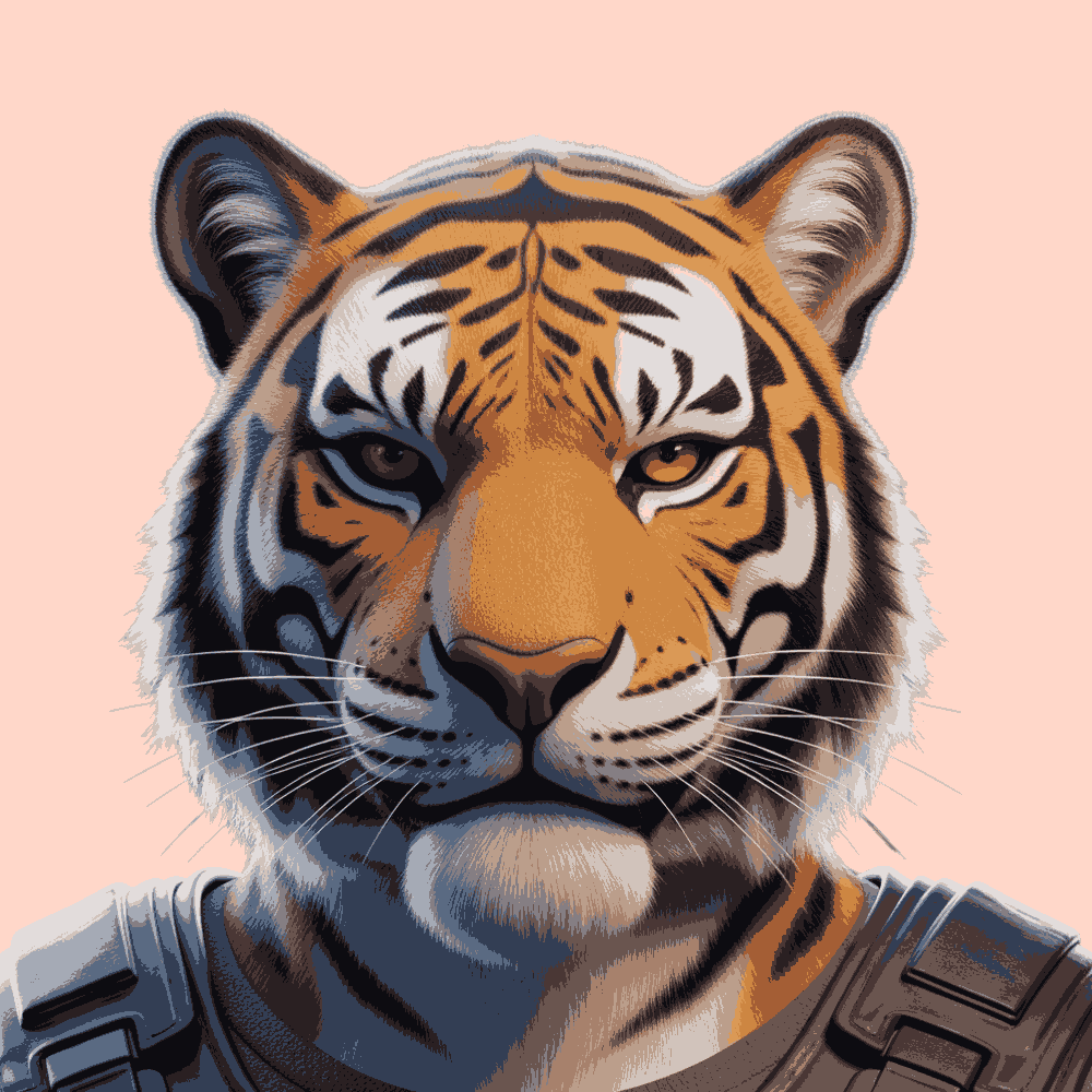 Warrior Tiger from RU on Tango Live